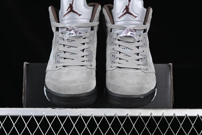 All categories Air Jordan Jordan series basketball shoes Air Jordan 5 A Ma Maniére x Air Jordan 5 "Light Bone" AJ5 Joe 5 white gray FD1330-006